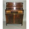 Image 1 : A superb Brass inlaid Regency period chiffonier with Secretaire drawer having fitted interior, gr...