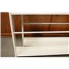 Image 2 : LOT OF THREE WHITE SHELVES