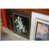 Image 2 : TWO FRAMED EASTERN STYLE FLORALS