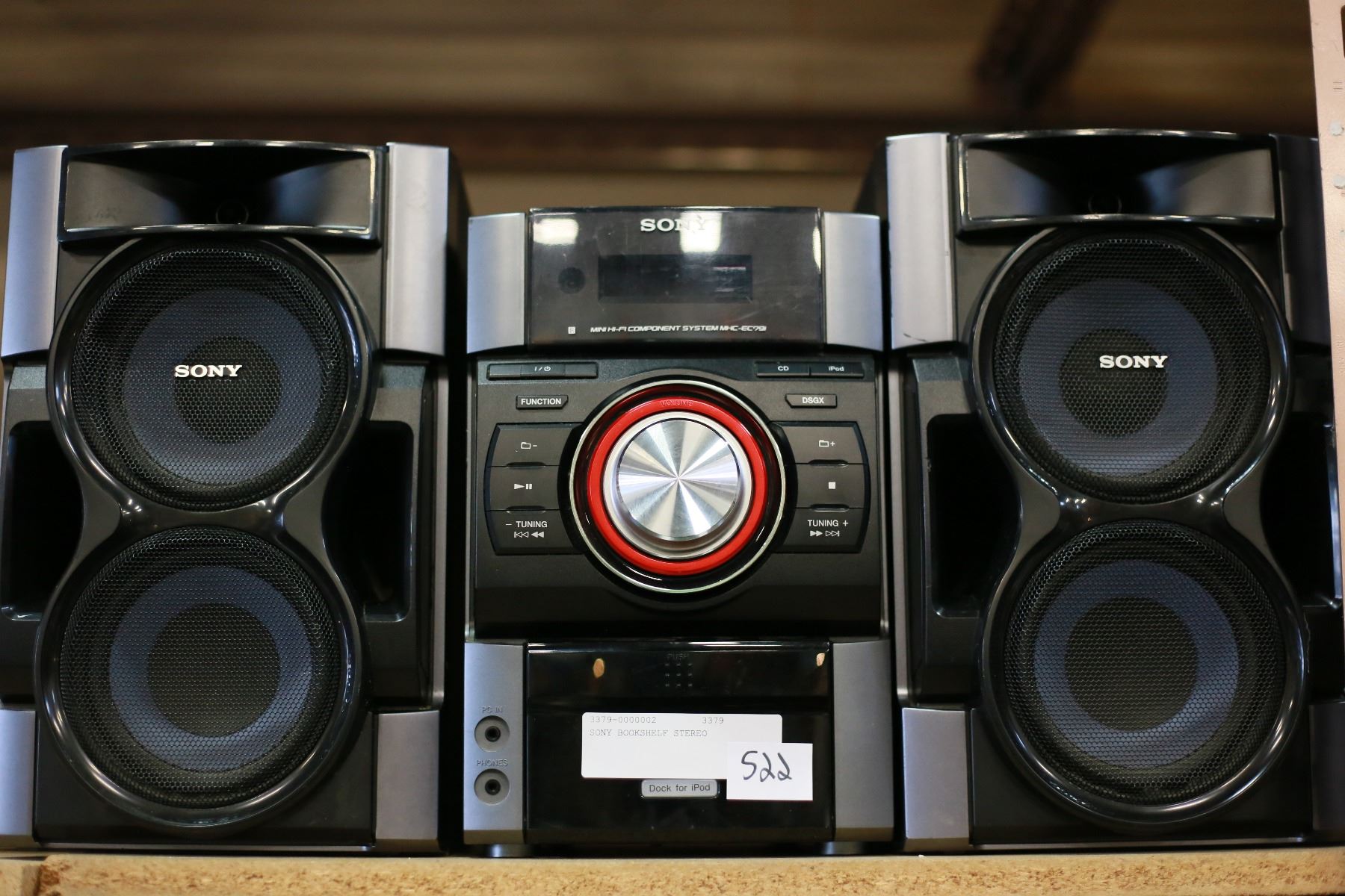 Sony Bookshelf Stereo