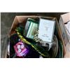 Image 2 : BOX OF POTTERY GLASSWARE AND CHINA COLLECTIBLES
