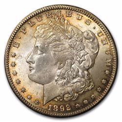 1892-CC MORGAN DOLLAR MS-63