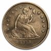 1840-O Liberty Seated Quarter No Drapery XF