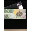 Image 2 : 2004 CANADA $20.00 BANKNOTE.