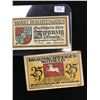 Image 1 : GERMANY NOTGELD LOT OF 2 NOTES!