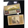 Image 2 : GERMANY NOTGELD LOT OF 2 NOTES!