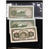 Image 2 : CHINA,BANK OF COMMUNICATIONS 5 YUAN LOT OF 3 NOTES!