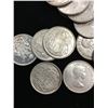 Image 2 : CANADA 50 CENT SILVER LOT OF 15 COINS!