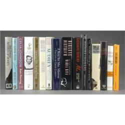 CINEMA, THEATRE, MUSIC HALL AND TV; Biographies, Autobiographies, etc (approx 40) 80/100...