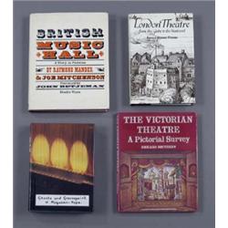 Quantity of books, mainly relating to the theatre (approx 60) 100/150...