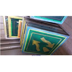 32 ALUMINUM SILK SCREEN PRINT FRAMES