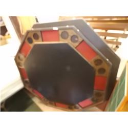 FOLDING HEXAGON POKER TABLE