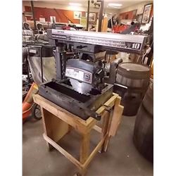 CRAFTSMAN RAIDIAL ARM SAW ON STAND