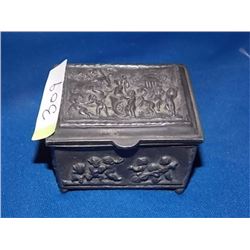 ANTIQUE JEWELRY BOX - JENNINGS BROTHERS - MARKED JB 1286