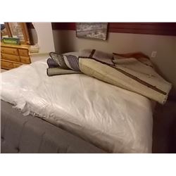 KING MATTRESS - DAMAGED - AS-IS