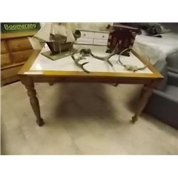 TILE TOP DINING TABLE