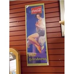 COCA-COLA PRINT ON BOARD - 1997