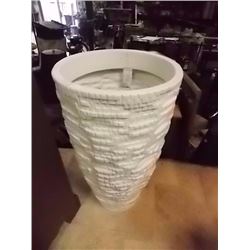 LARGE ART DECO  PLANT POT?/ VASE - 27" X 14.5" OVER 2' TALL - RETAIL ~$100