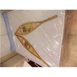 VINTAGE SNOW SHOES - SET OF 2