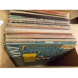 BOX OF ASSORTED RECORDS