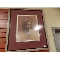 LIMITED EDITION THOMAS KINKADE LITHO - 1970'S - CHRIST CROWN OF THORNS