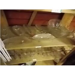 SHELF - GLASS - BOWL & M ORE