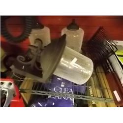 OUT DOOR LIGHT FIXTURES - 2 MISSING MOUNTS