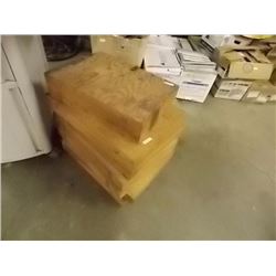 WOOD TRAVEL DISPLAY BOXES - 7 TTL used to have bugs on display - may still contain some