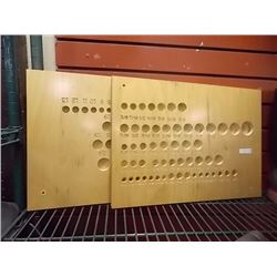 WALL BOARDS FOR SOCKETS - 2 TTL