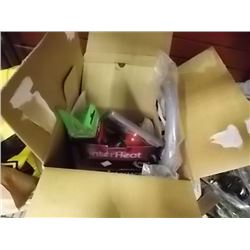 BOX OF HARDWARE - INFARED LIGHT & MORE