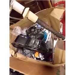 BOX OF ASSORTED FROME PARTS & CONTROLS
