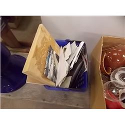 BASKET MISC PLATES AND MORE