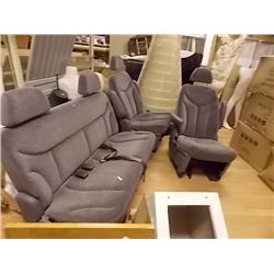 LIKE NEW BENCH SEAT & 2 BUCKET SEATS = 3PC TTL