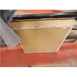 COFFEE TABLE - 37 X 26" - WITH 1/4" GLASS