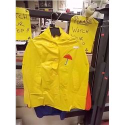 NEW CHILD'S RAIN COATS - 2 TTL