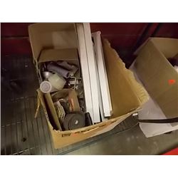 BOX OF HARDWARE & MORE