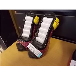 NEW CERAMIC SANDLE RING HOLDER - HOLDS 5 RINGS 2 PER LOT