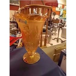 RETRO CARNIVAL GLASS VASE