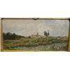 Image 1 : GREEF, Amédée De, "Cloudy Day".  Huile sur toile, signée.  École belge, 19e S....