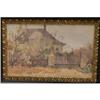 Image 1 : ILLES, Aladar Evi, 1870-1958.  "A View of the House from the Road".  Aquarelle, signée.  École ho...