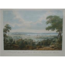 WALSH, Edward, 1756-1832.  "A View of the City of Montreal and the River St. Lawrence from the Mo...