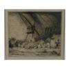 Image 1 : GAGNON, Clarence Alphonse, R.C.A., 1881-1942.  "L'Orage".  Eau-forte, signée, datée "08" et numér...