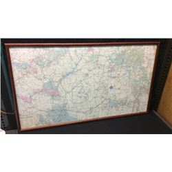 Indian Country Map Frame