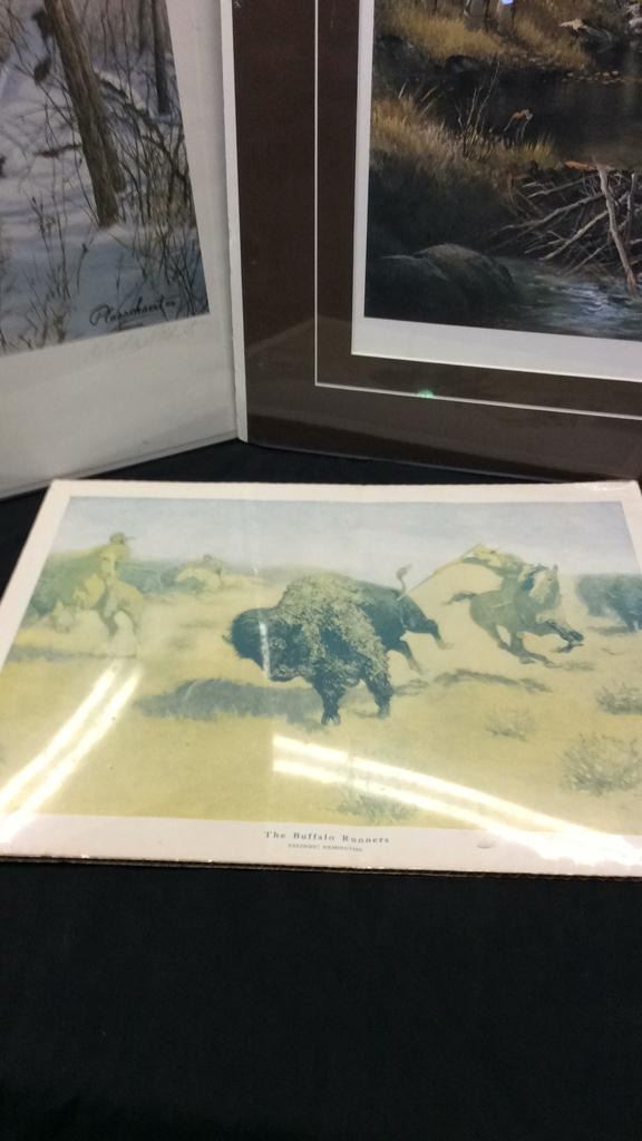 3 Unframed Prints