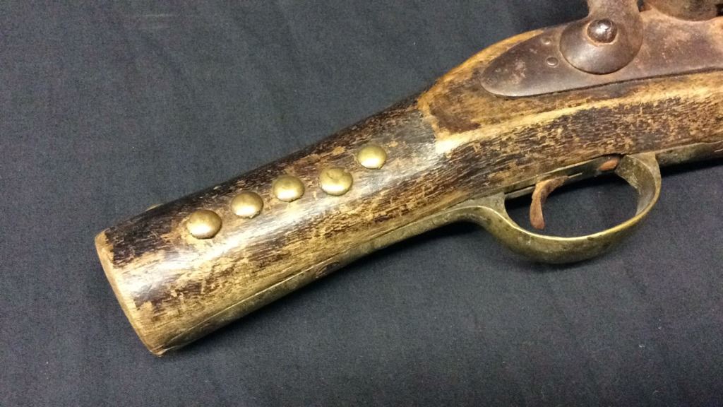 Very Early Flint Lock Blanket Gun
