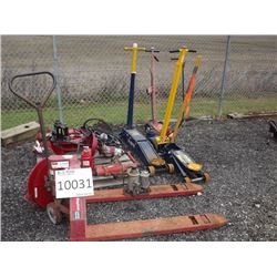 Misc. Jacks, Transfer Pump, Grease Pump