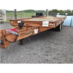 Custom Tilt Deck Trailer 8' x 24'