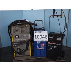 SHOP EQUIPMENT: Welder, Battery Chargers