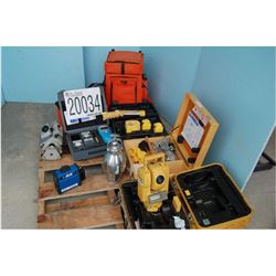 Total Station, Moisture Tester, Colorimeter, Work Lights