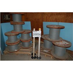 Steel Cable, Delineator post